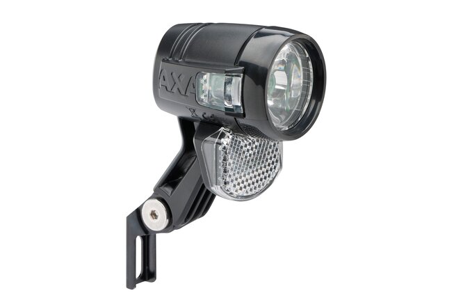 AXA Phare Blueline 30 T Steady Auto LED bike front light with automatic sensor and reflector