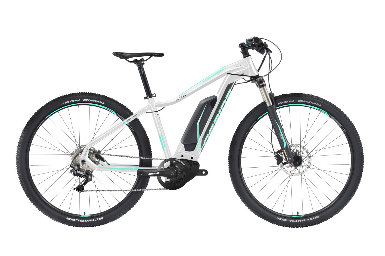 mountainbike gepida Sirmium Pro gep1 WEISS/TÜRKIS Gepida Sirmium Pro gep1 WEISS/TÜRKIS E-Bike Insect net Variante:5 cm x 3 Meter Fahrradreifen 26