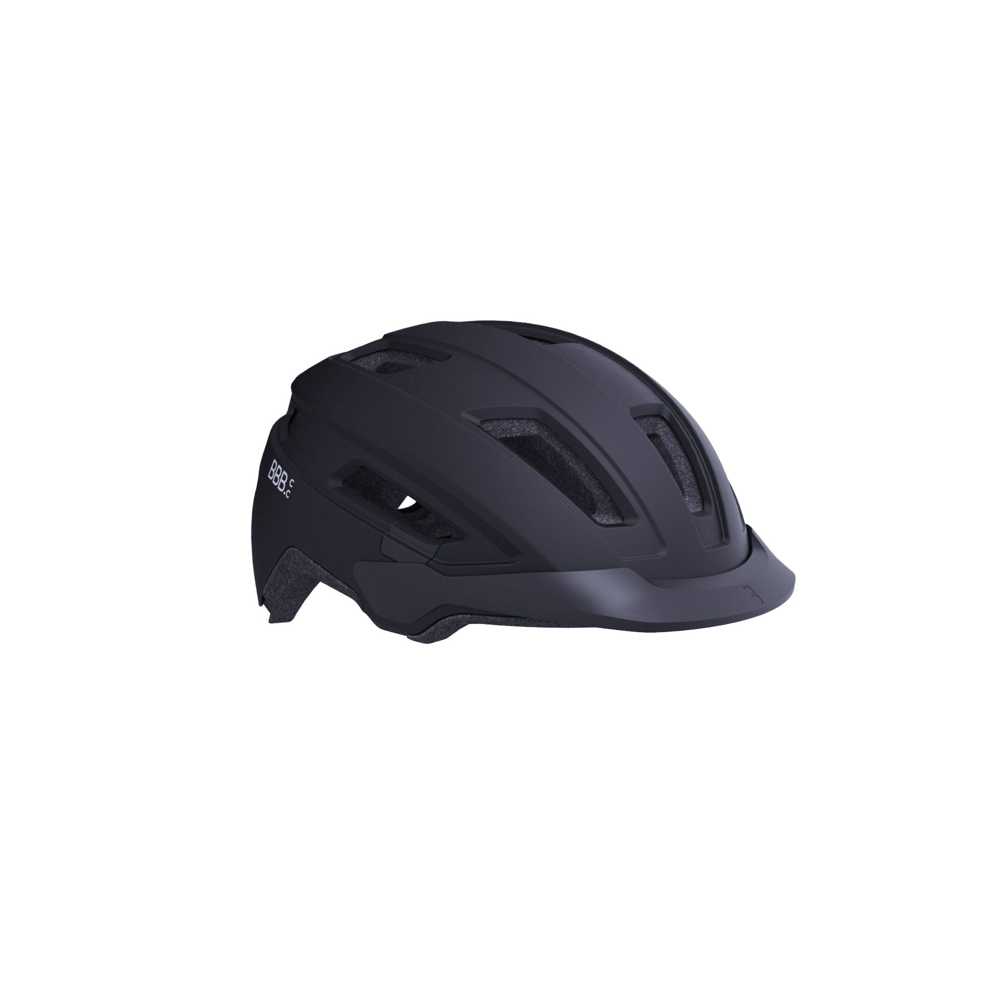 BBB Casque Dice noir taille, fermeture Fidlock, réfléchissante