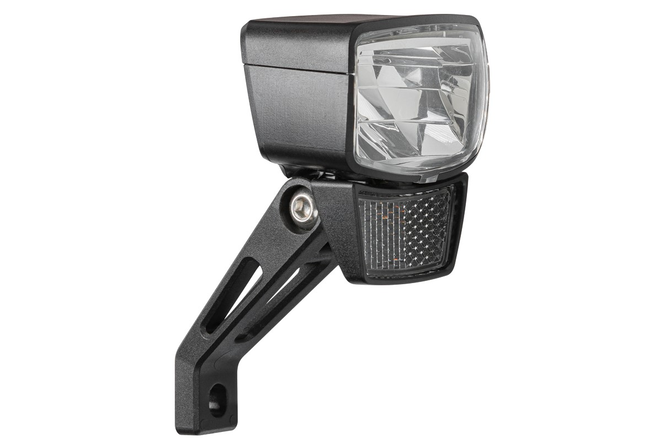 AXA Leuchtturm Nxt 45 Steady Switch kompaktes LED-Fahrrad-Headlight mit Reflektor und Standlichtfunktion für E-Bikes und klassische Fahrräder