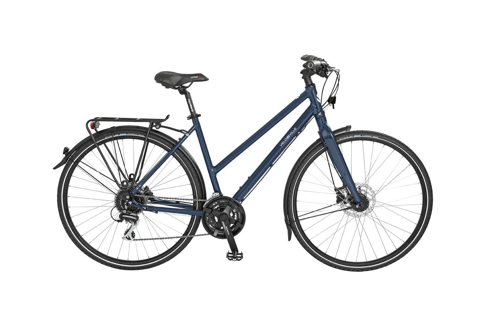 Velo de Ville L200 Sport - 27 Alivio Night Blue gloss women's bike