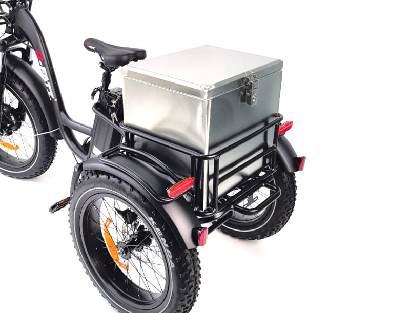 Stainless steel BOX for e-fati T and TSU: sturdy, stylish storage