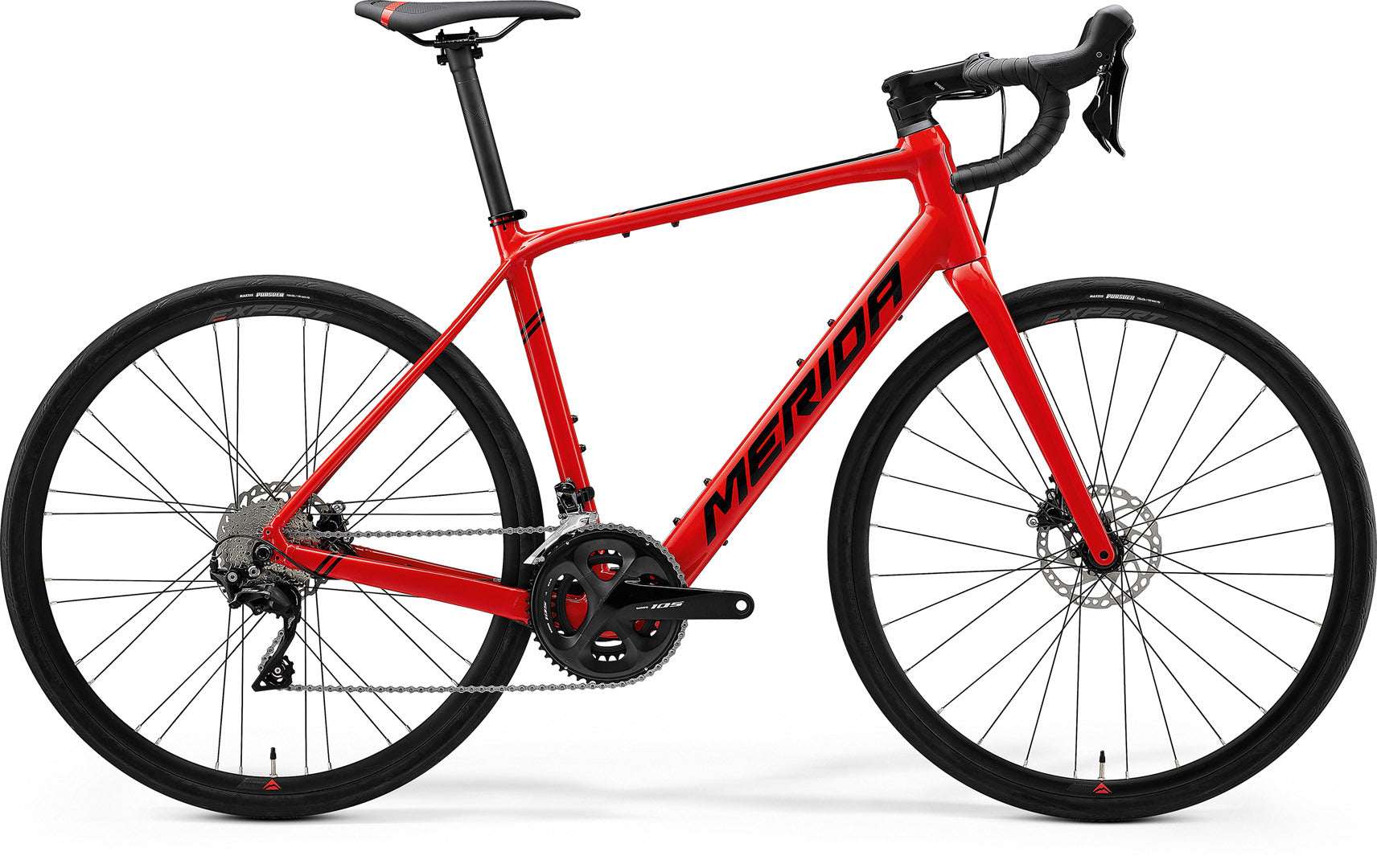 Merida e-scultura road 400 red black