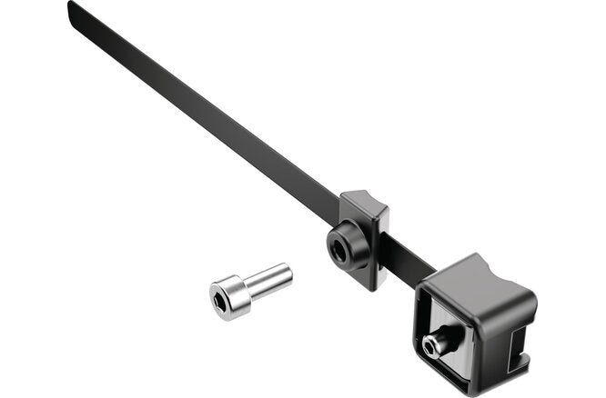 Abus für die Diebstahlsicherung des schwarzen Rahmens