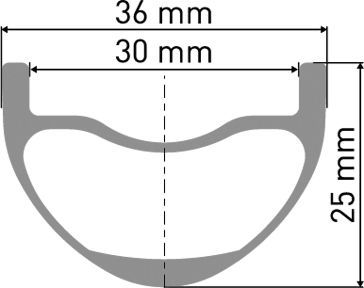 HXC 1501 SPLINE roue 27.5" CL 30 110/15