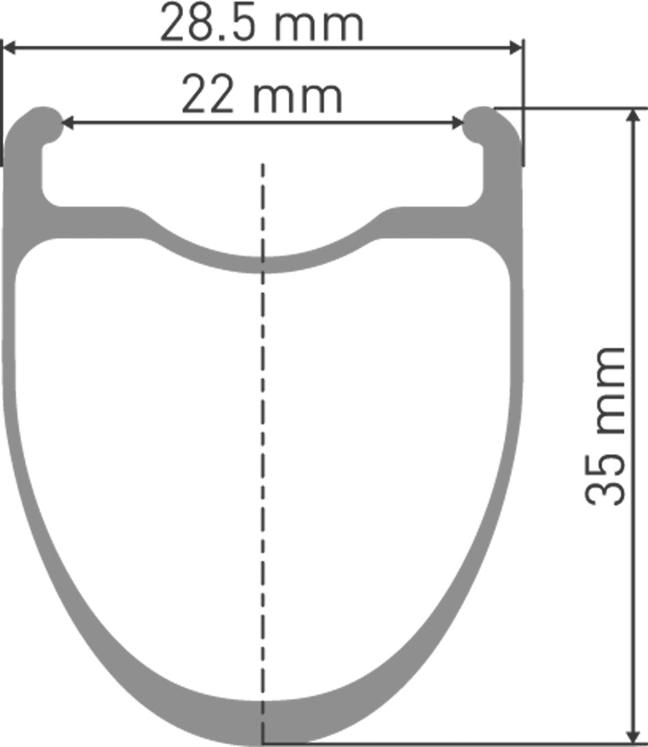 ERC 1100 DICUT roue 700C CL 35 142/12 HG XDR