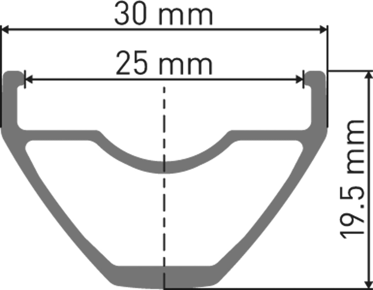 M 462 jante DB 27.5" 25 32L