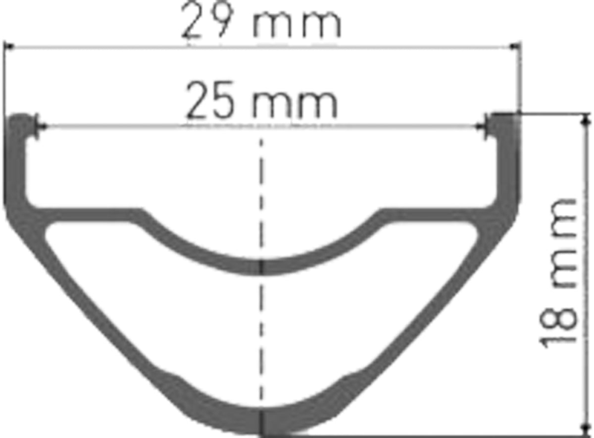 XR 1700 SPLINE roue 29" CL 25 12/148 XD
