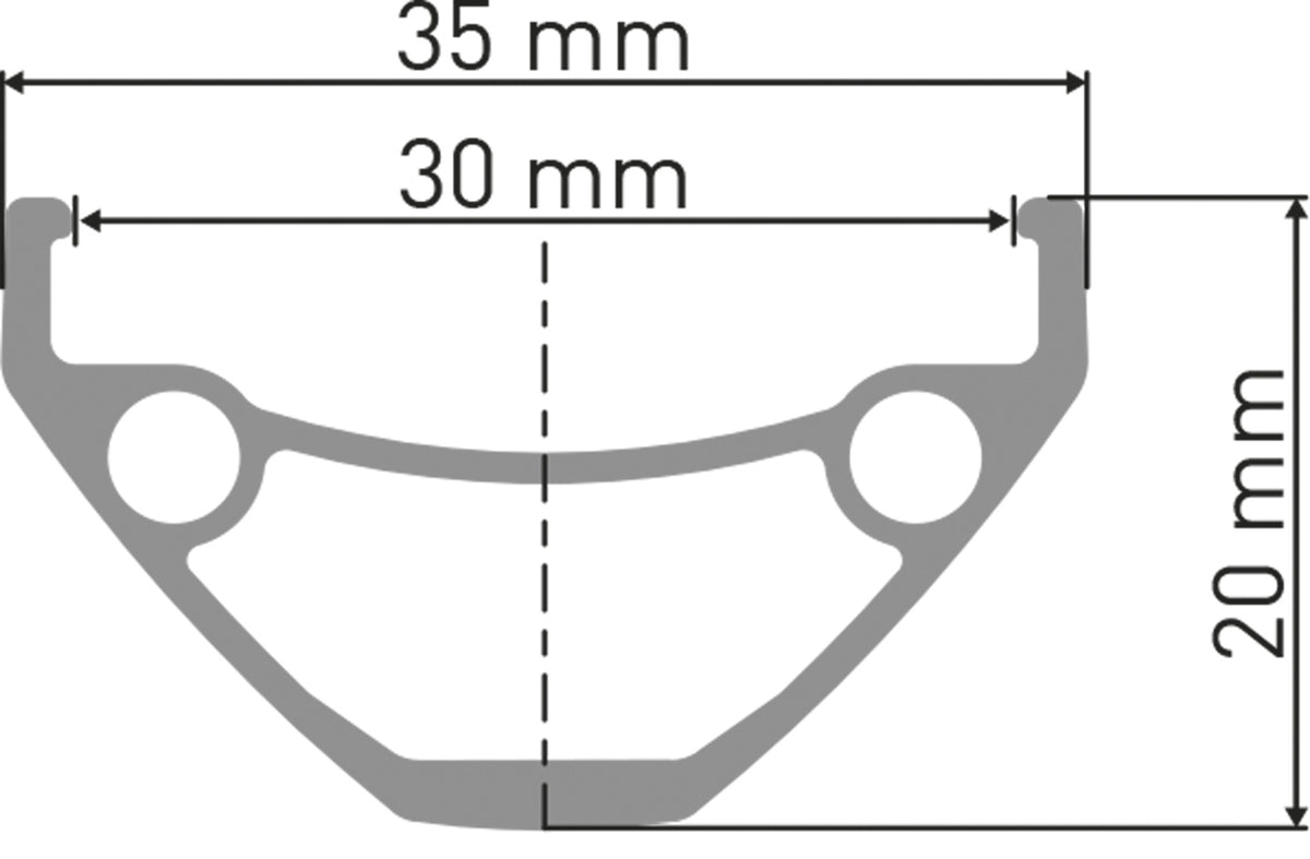 D 1900 CLASSIC roue 26" 110/20