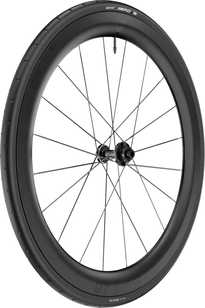ARC 1100 DICUT roue 700C CL 55 100/12 WTS Black on Black Edition