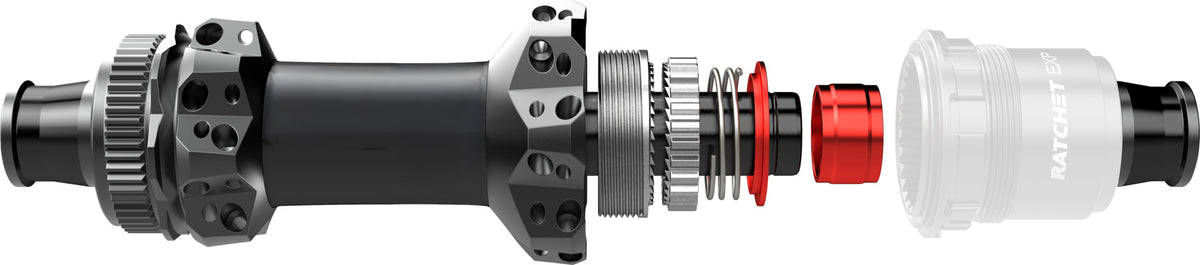 240 Straightpull moyeu MTB IS 28L 148/12 MS EXP
