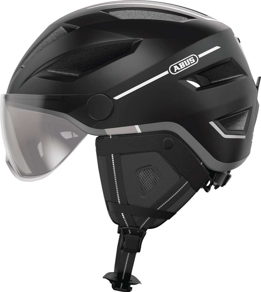abus pedelec 2.0 e-bike helmet medium 52-57cm midnight blue Helm ABUS Pedelec 2.0 ACE: Sicherheit, Komfort und Sichtbarkeit in der Stadt