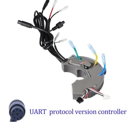 Controller pour moteur BBS compatible Bafang BBS01B BBS02B BBSHD version UART avec câbles connecteurs et boîtier robuste