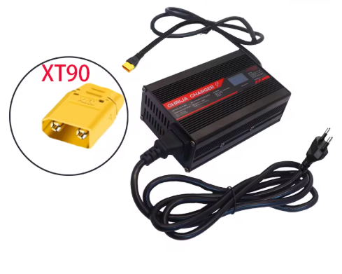 Chargeur Lithium 48V/ 5A – Charge rapide avec connecteur au choix