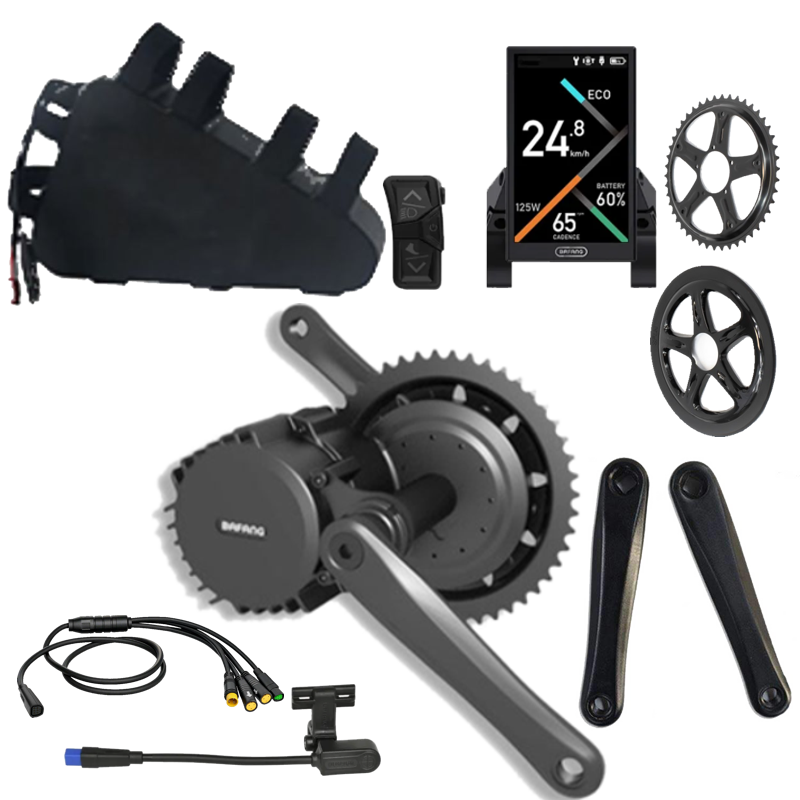 750W Kit électrique complet Bafang pour votre vélo puissant