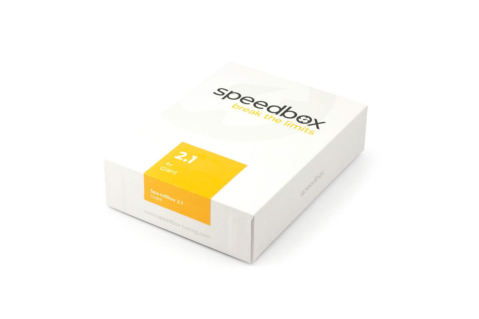 SpeedBox 2.1 tuning module for Giant e-bikes with SyncDrive motor, removes 25 km/h speed limit