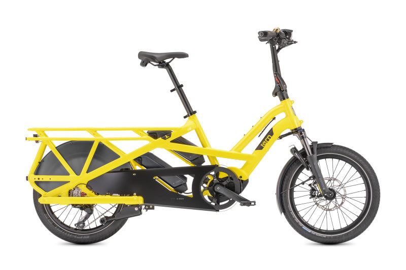 GSD S10 Cargo Line, 500Wh jaune Shimano 1x10, Bus d'école jaune