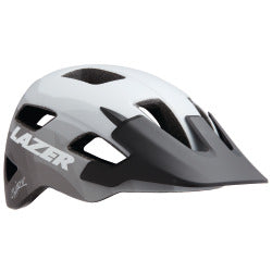 LAZER Casque Unisex MTB Chiru MIPS matte white, mountain bike helmet with visor.