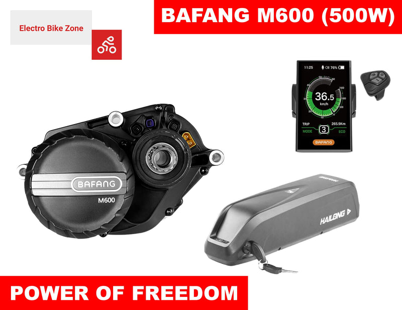 M600 - 500w - Komplettset Bafang
