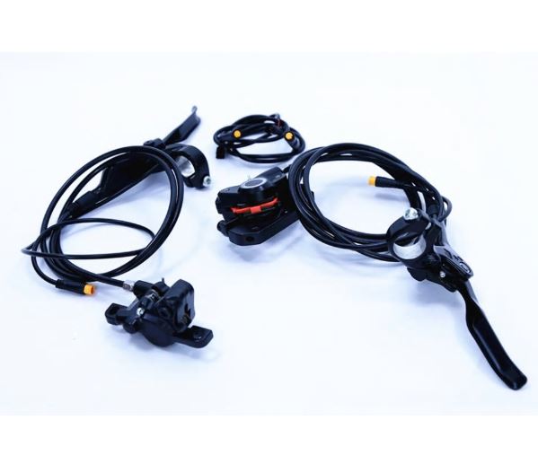 Kit électrique pour vélo - Poignées de frein à coupure moteur hydraulique