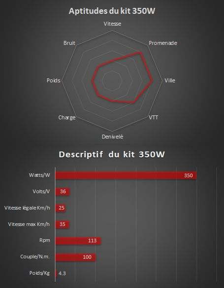 350W - Kit électrique complet