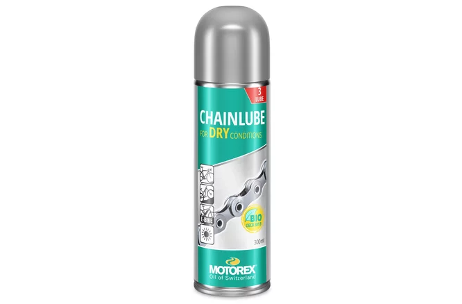 Motorex Chainlube DRY Kettenschmiermittel-Spray 300 ml