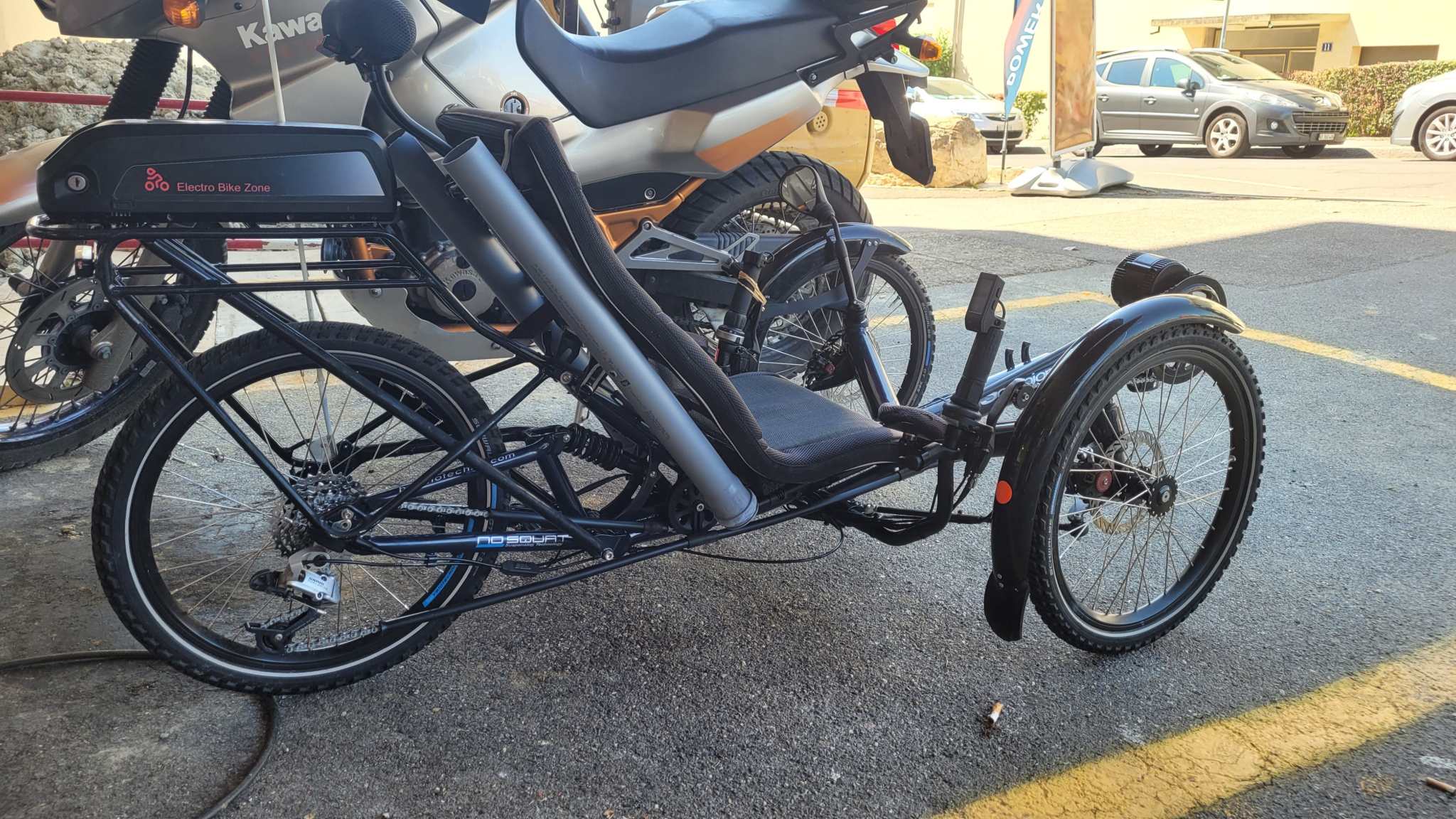 Gebrauchtes elektrisches Liegerad "hp velotechnik"