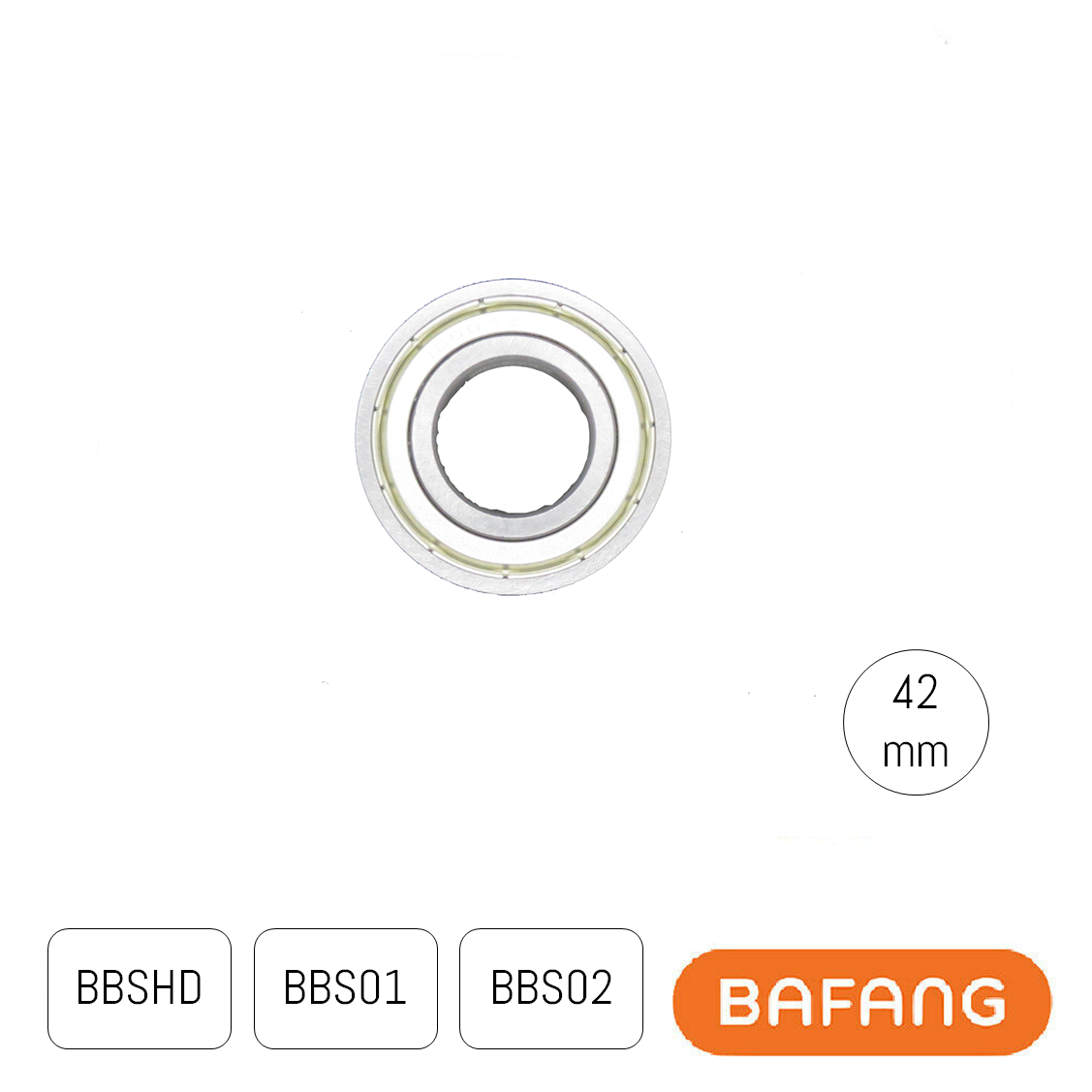 Lager 42mm für Tretlagermotor Bafang BBS01/02HD