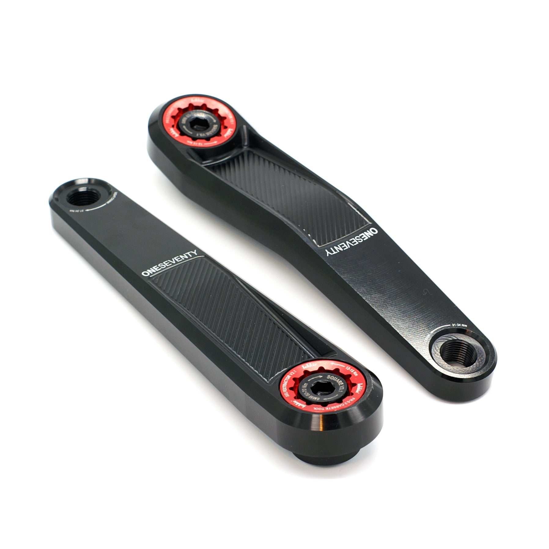 Buzz Bar eBike Cranks DO160 - Schwarz V2.1 Robuste Kurbel