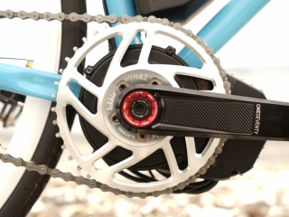 Buzz Bar eBike Cranks DO160 - Schwarz V2.1 Robuste Kurbel