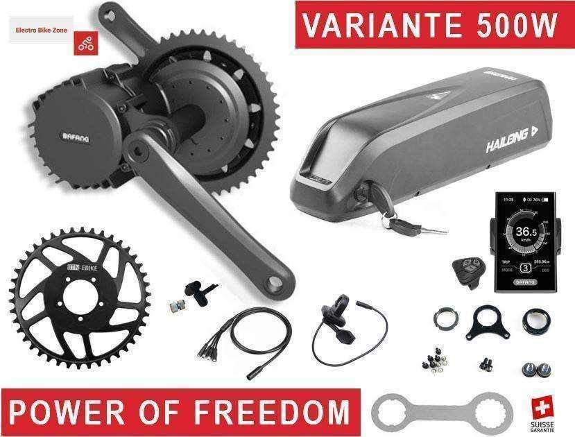 500W - Kompletter Elektrosatz Bafang