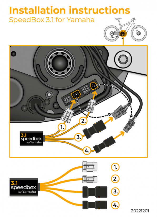 SpeedBox 3.1 B.Tuning for Yamaha PW-X3, PW-S2, PW-XM