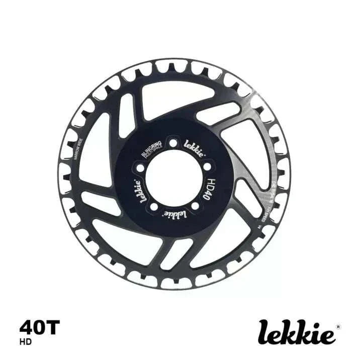 Offset chainring for 1000w 40-tooth motor