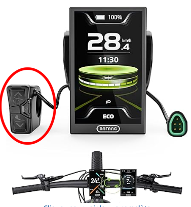 Commande Display Bafang DPC010