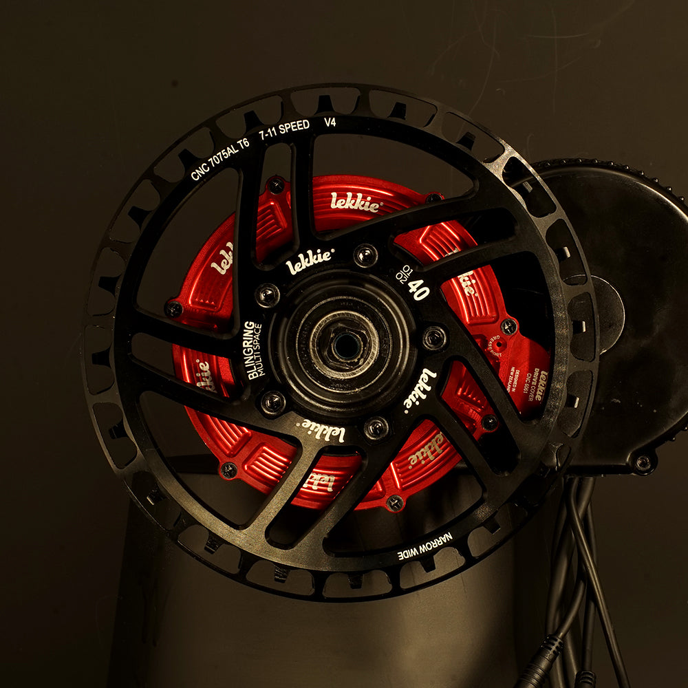 Lekkie complete offset chainring set 40T BBS01/02