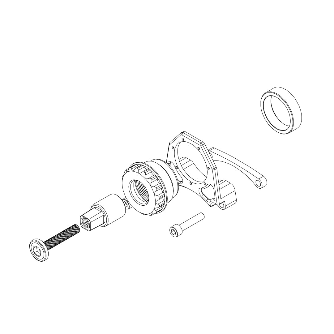 BBS 86-92mm adapter for Bafang BBS0102 and HD motors