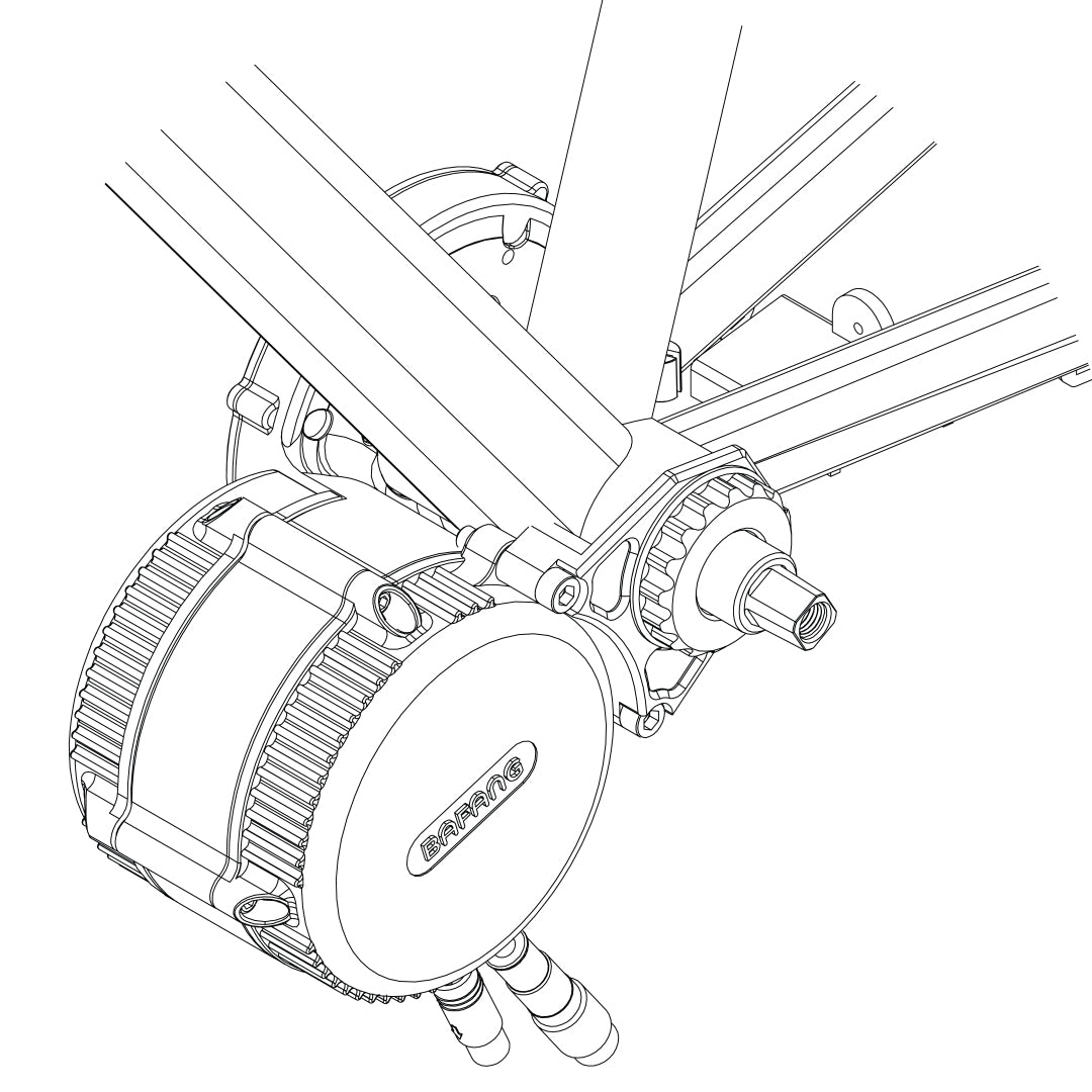 BBS 86-92mm adapter for Bafang BBS0102 and HD motors