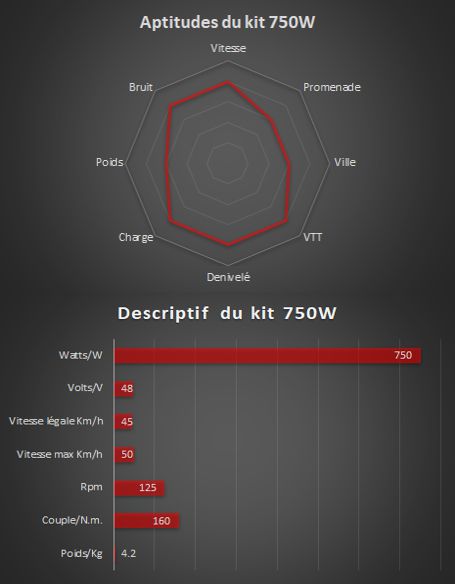 750W - Complete Bafang electric kit